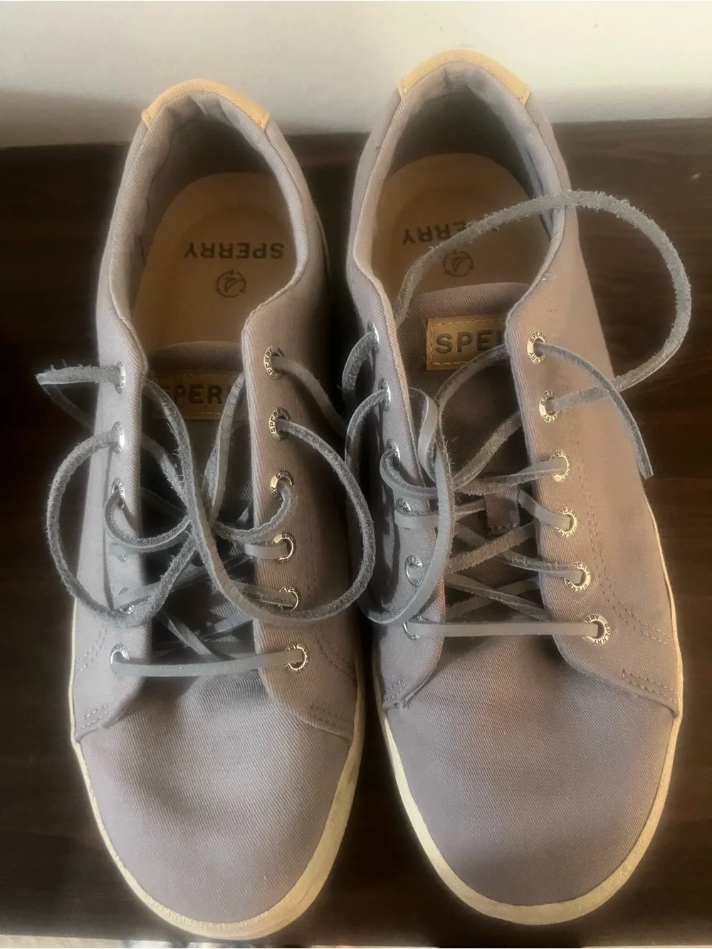 Sperry seacycled striper size 8.5